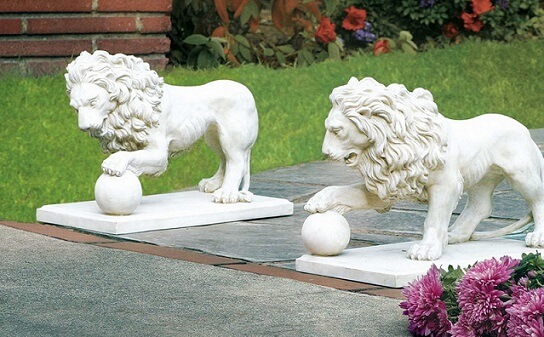 изготовление садовых фигур